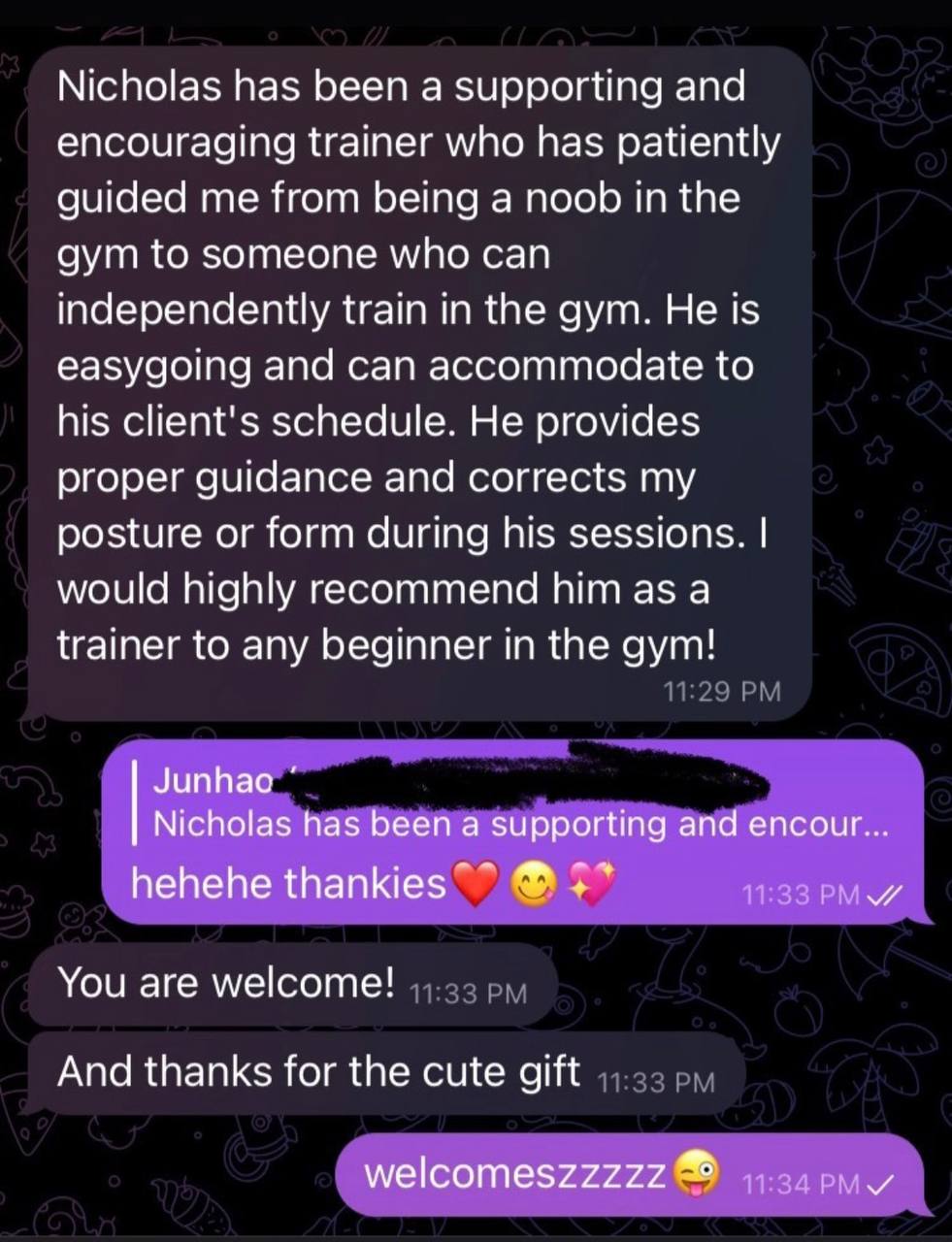 Customer review