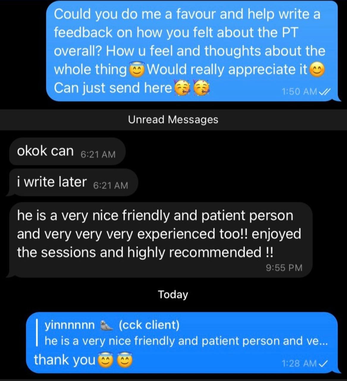 Customer review