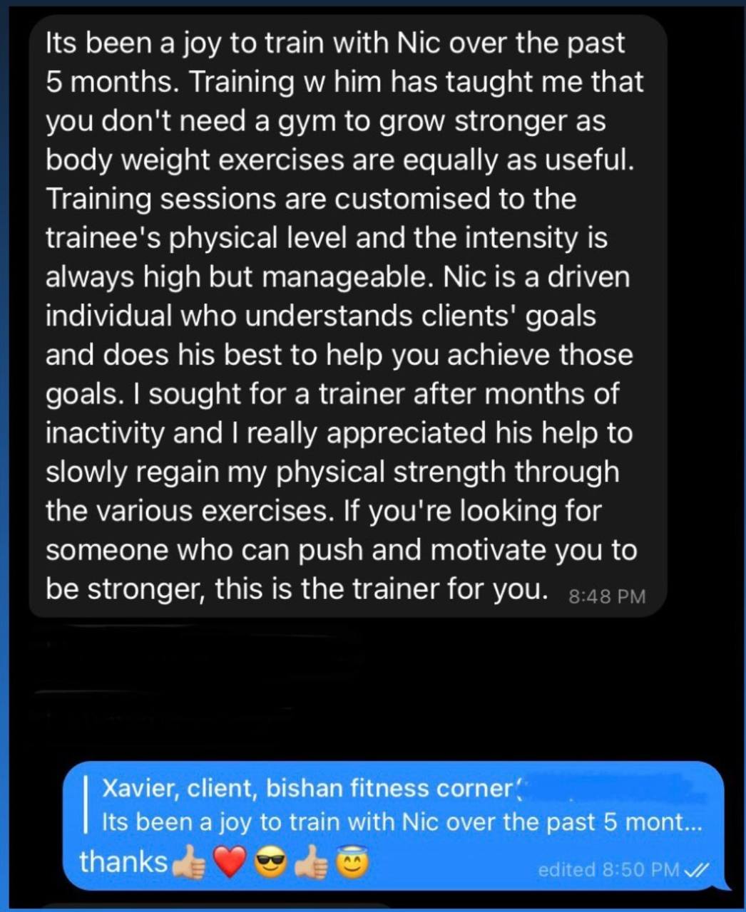 Customer review
