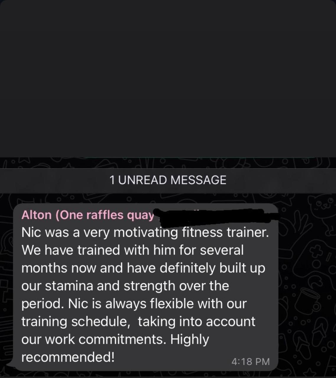 Customer review
